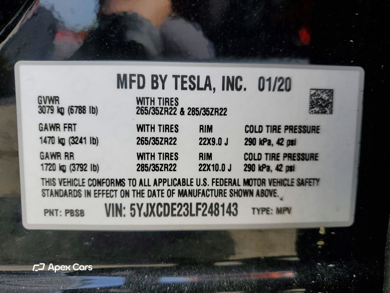 Tesla Model X 2020