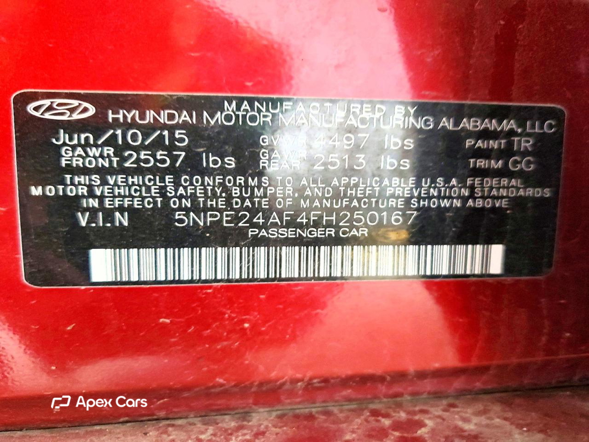 Hyundai Sonata 2015