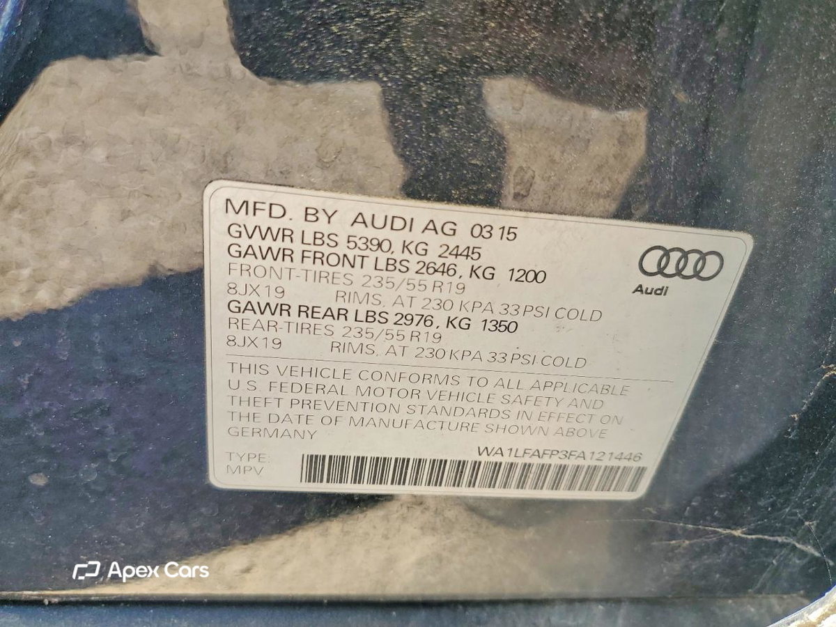 Audi Q5 2015