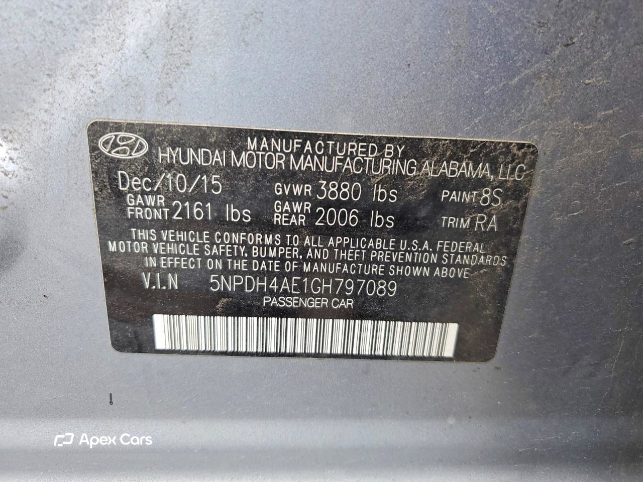 Hyundai Elantra 2016
