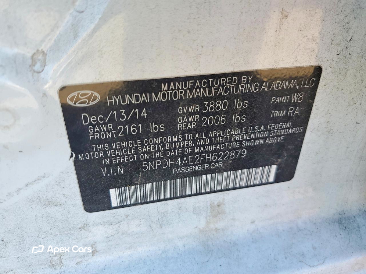 Hyundai Elantra 2015