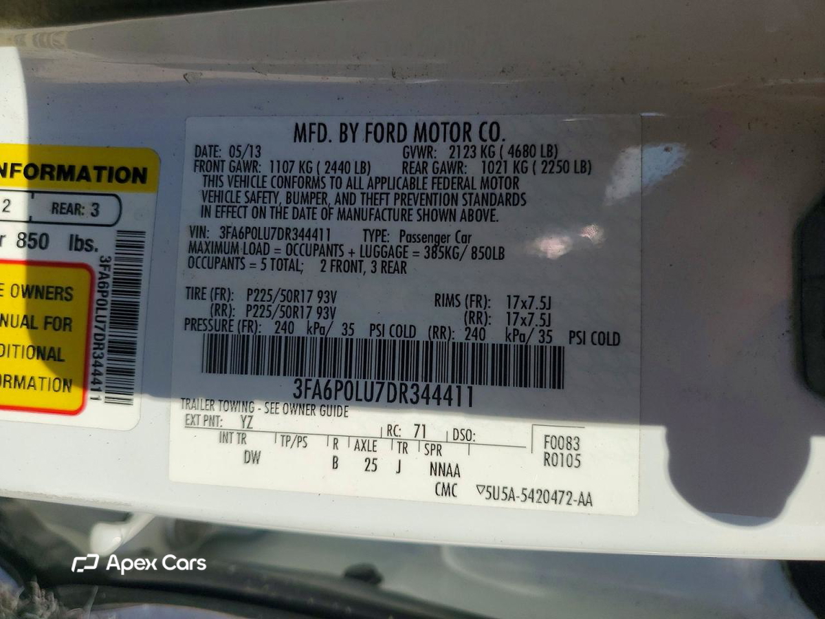 Ford Fusion 2013