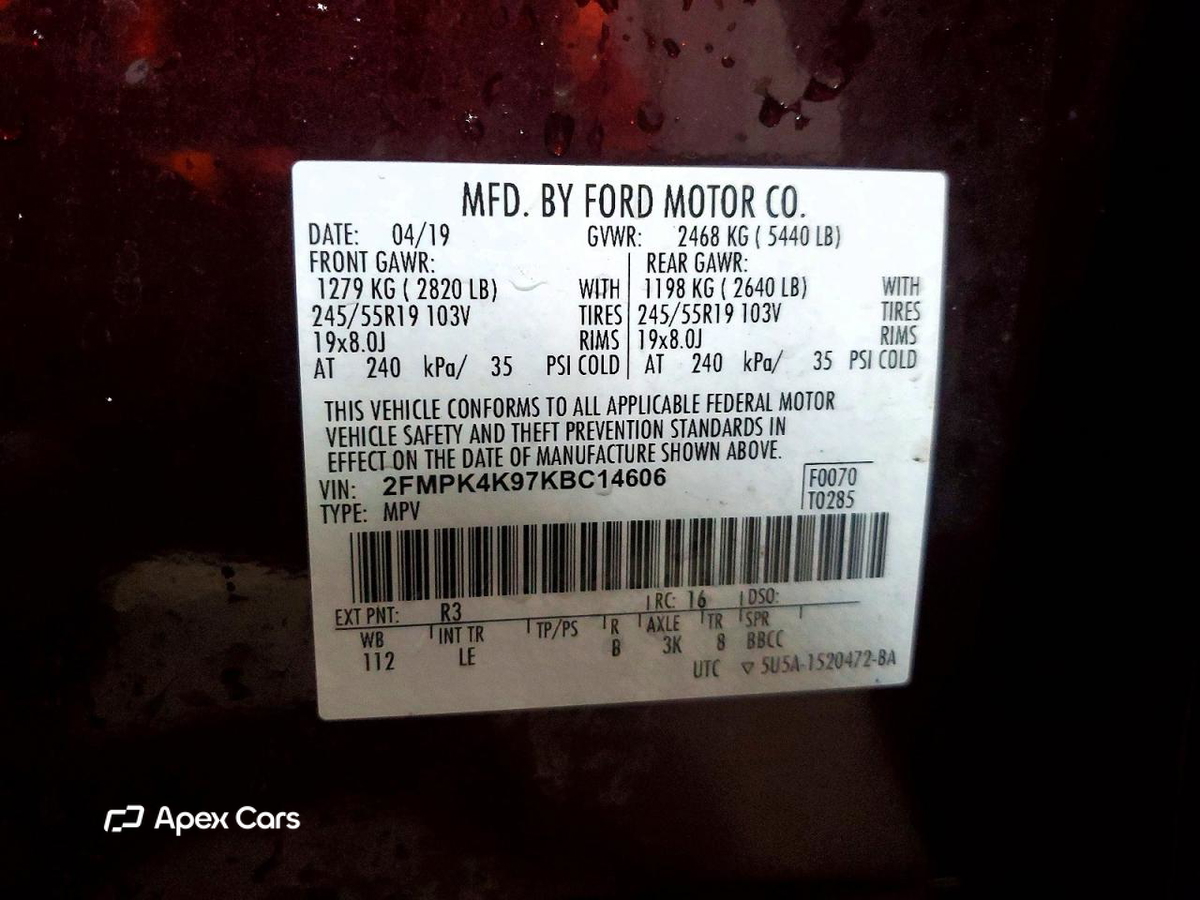 Ford Edge 2019