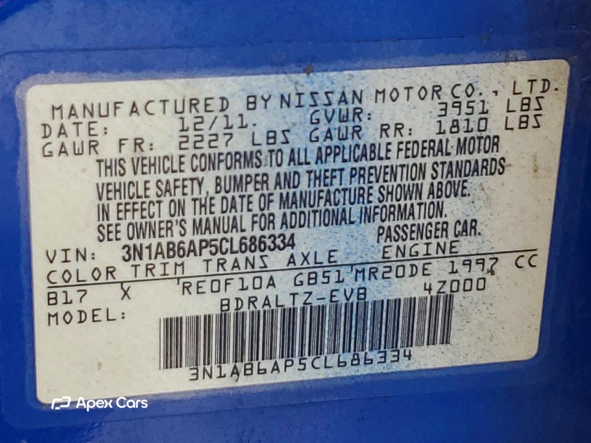Nissan Sentra 2012