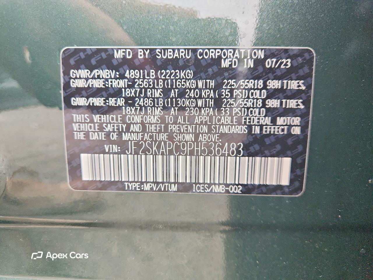 Subaru Forester 2023