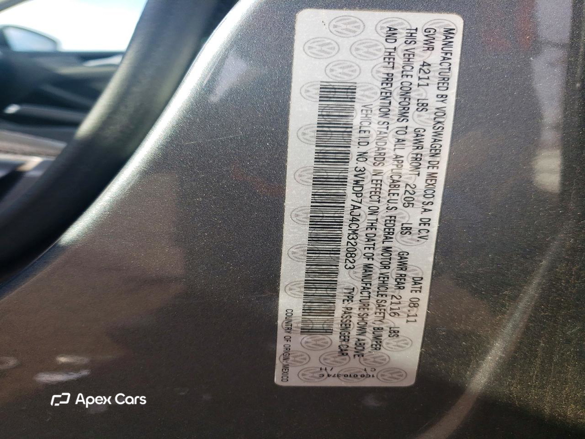 Volkswagen Jetta 2012