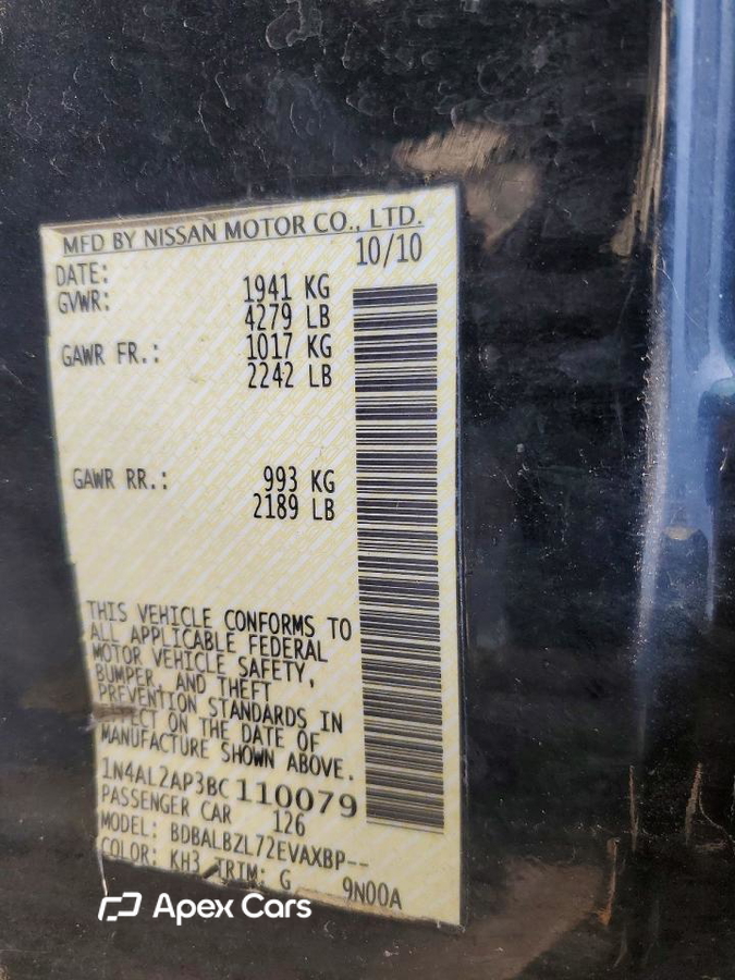 Nissan Altima 2011