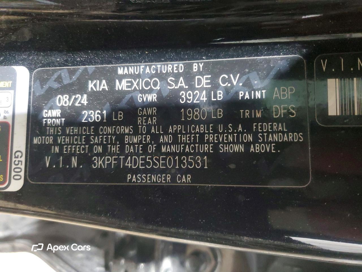 Kia K4 2025