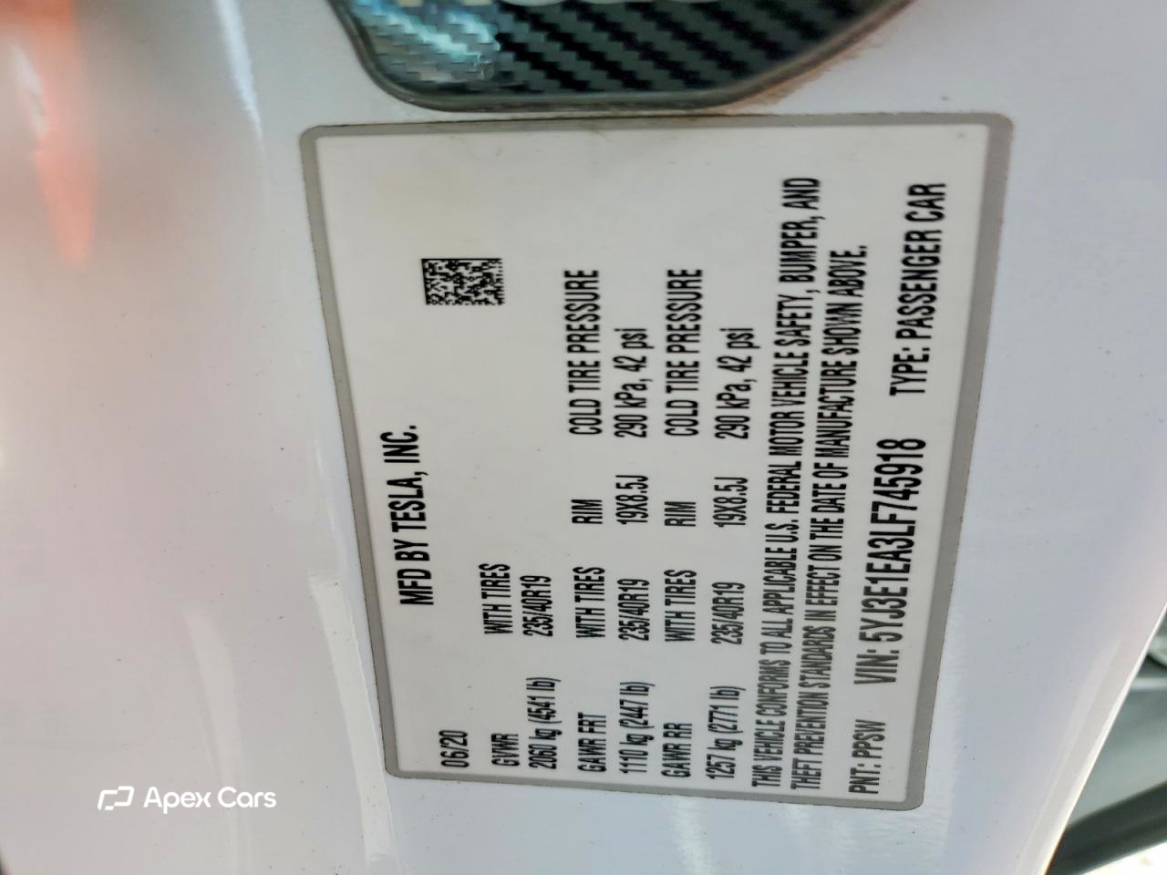 Tesla Model 3 2020