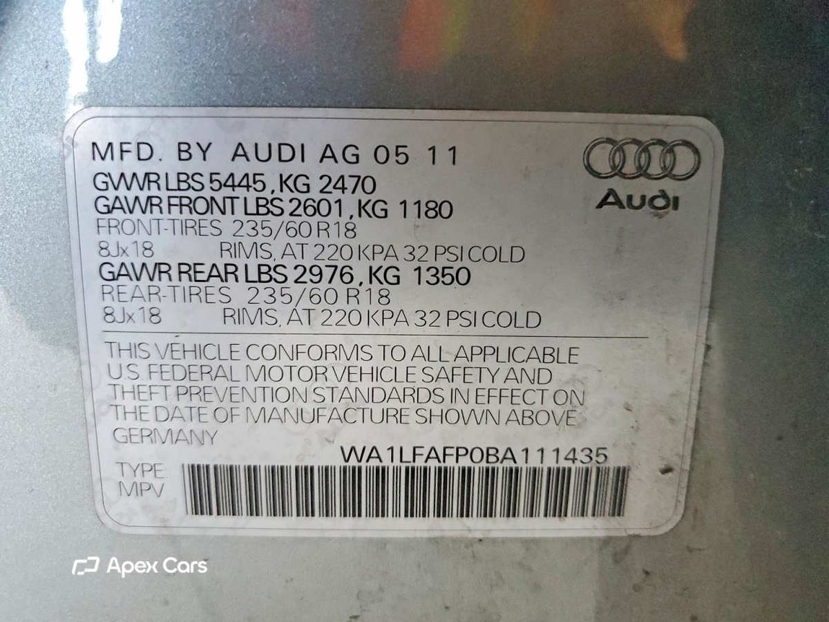 Audi Q5 2011