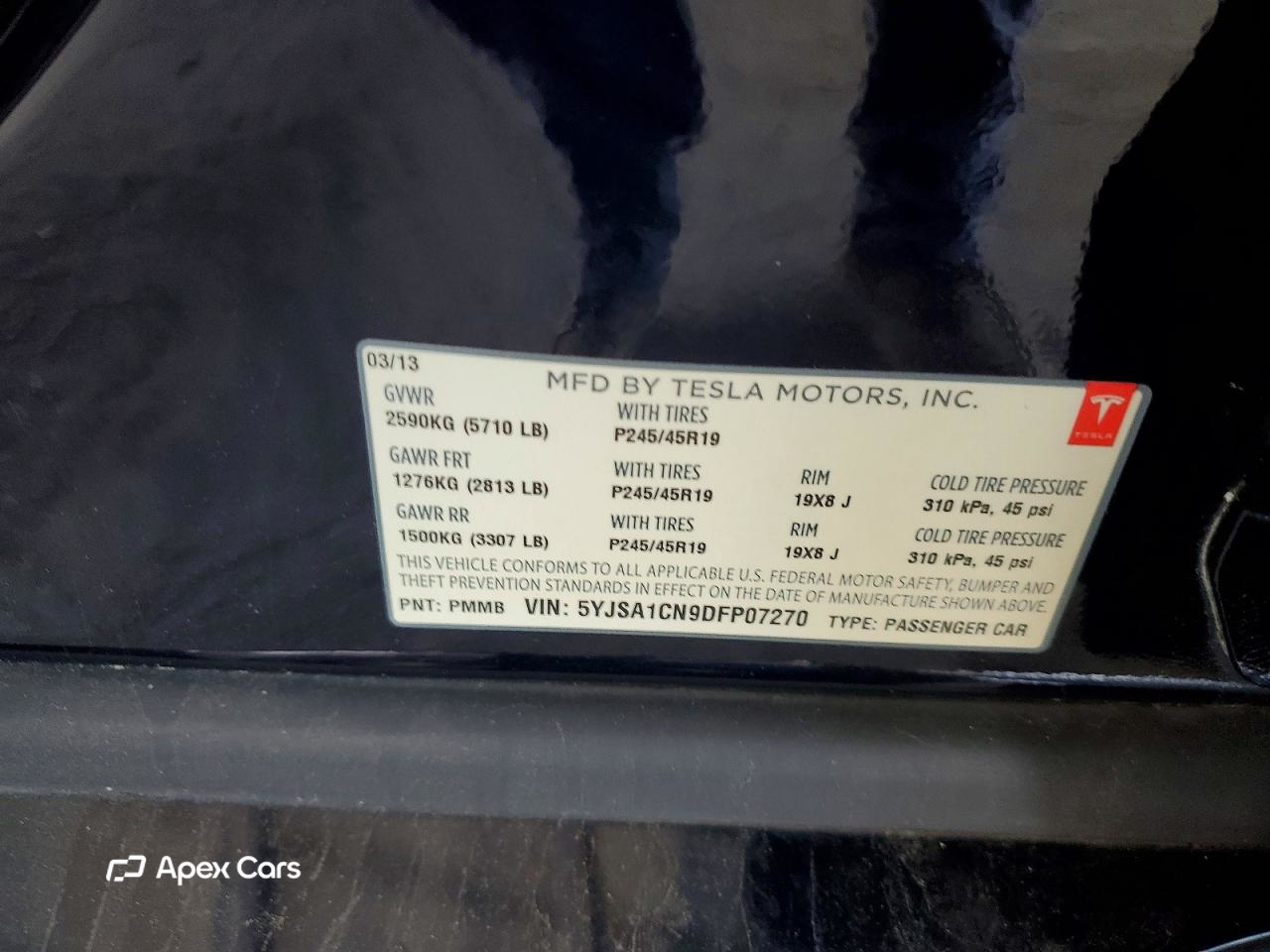 Tesla Model S 2013