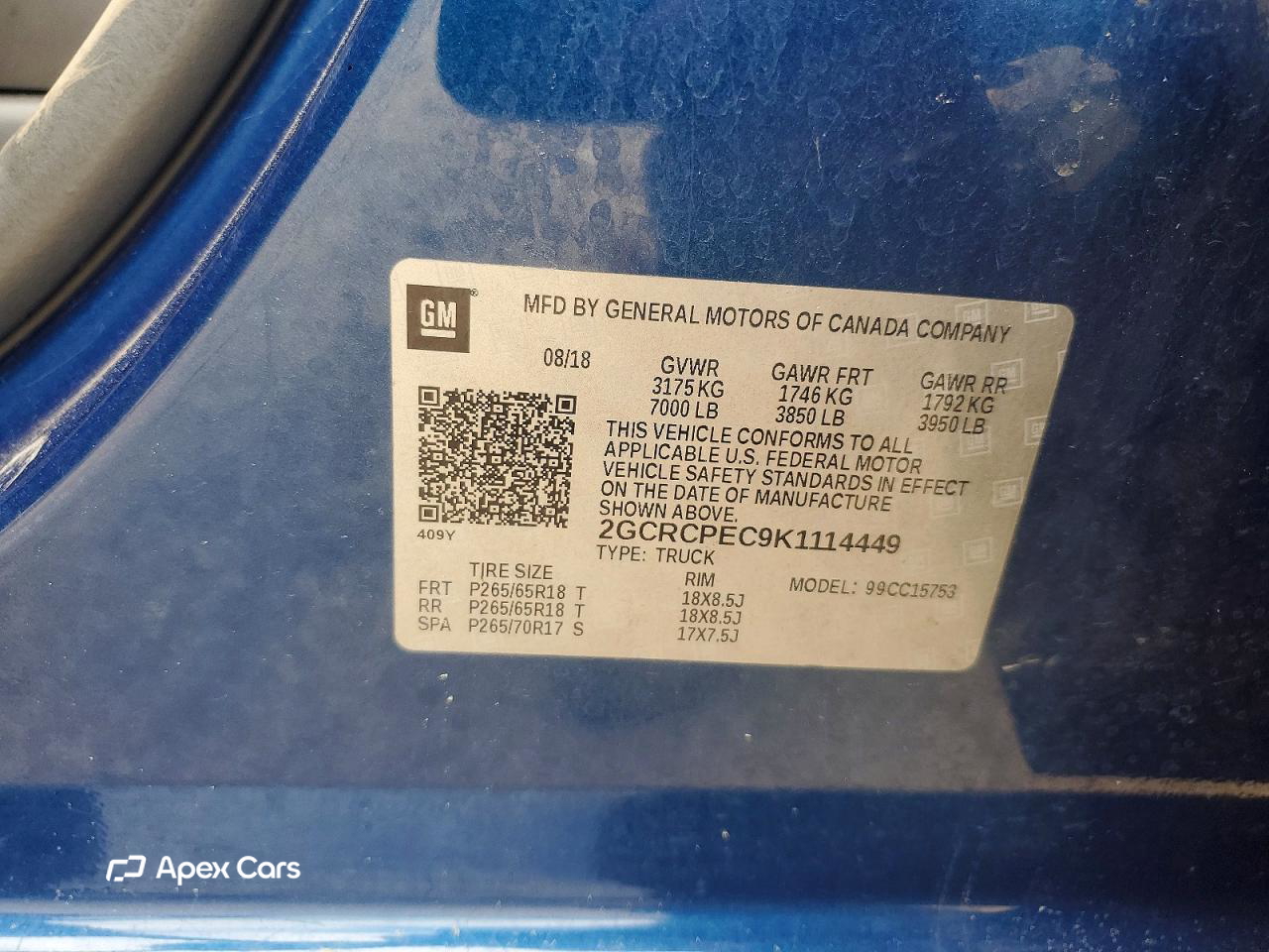 Chevrolet Silverado 2019