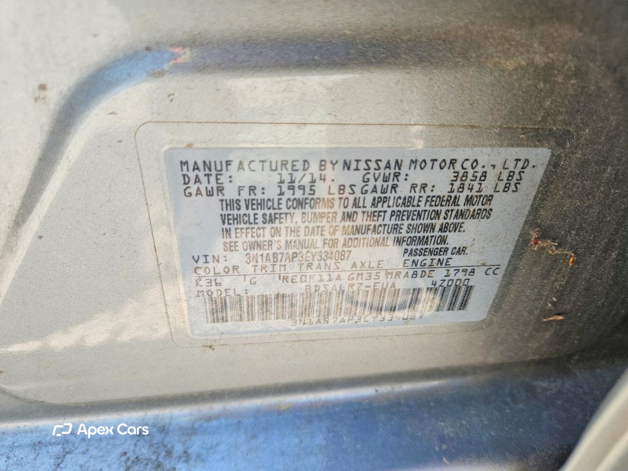 Nissan Sentra 2014