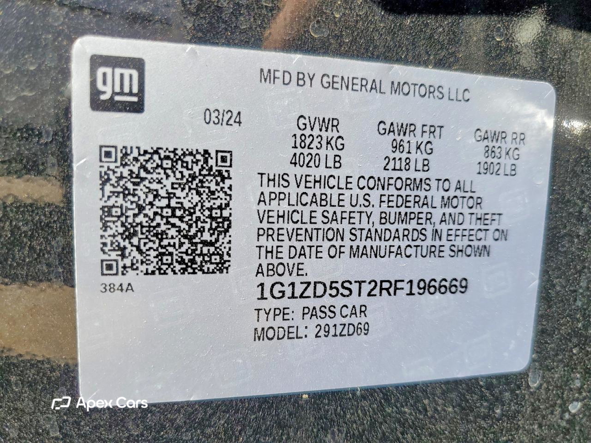 Chevrolet Malibu 2024