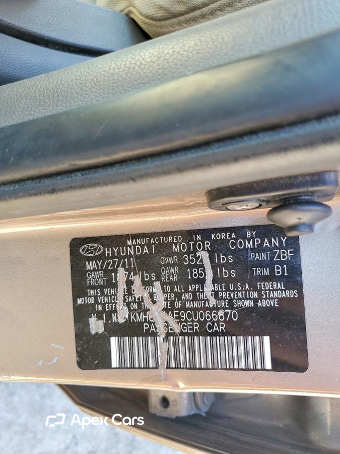 Hyundai Accent 2012