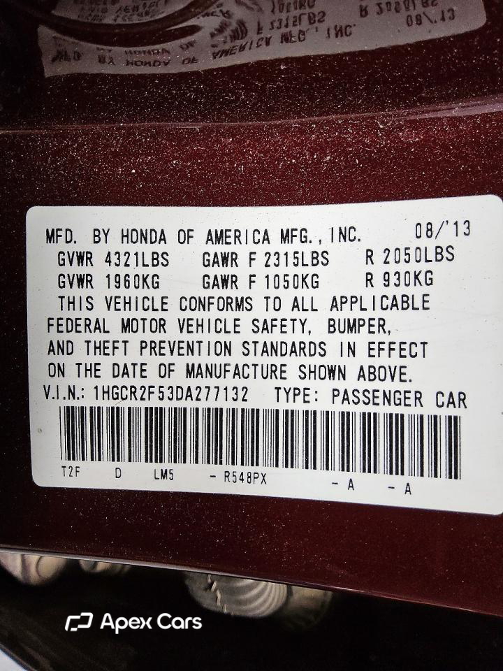 Honda Accord 2013