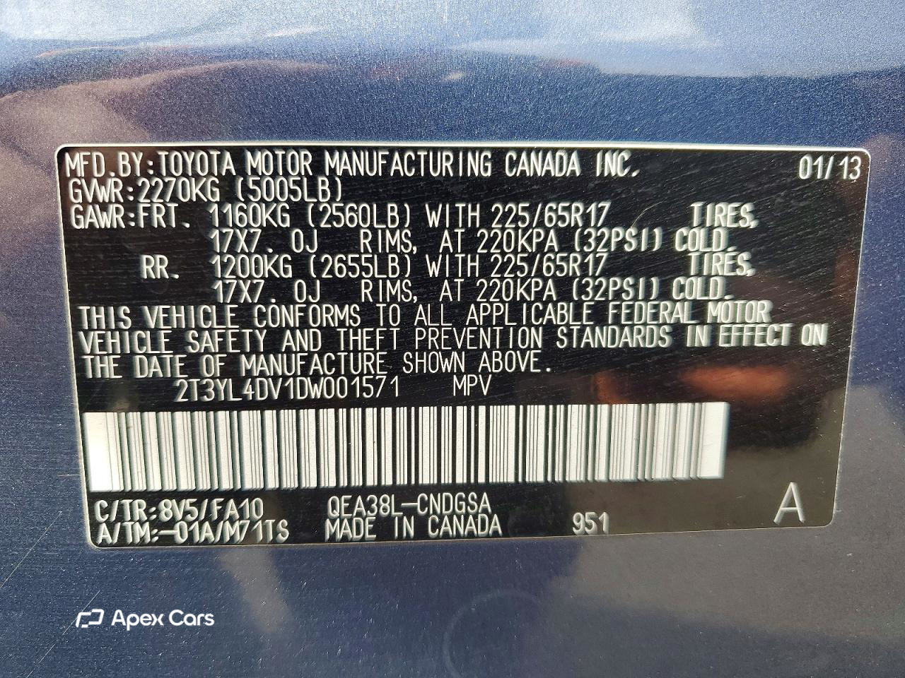 Toyota RAV 4 2013