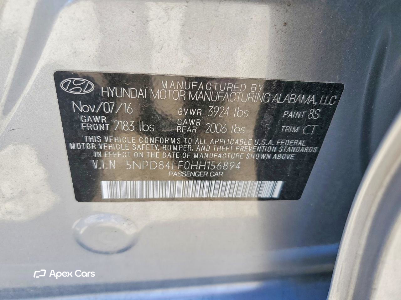 Hyundai Elantra 2017