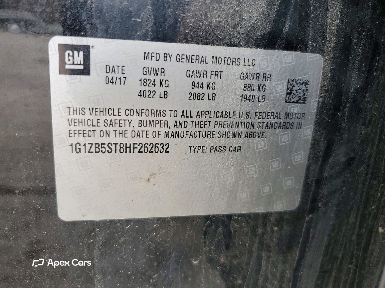 Chevrolet Malibu 2017