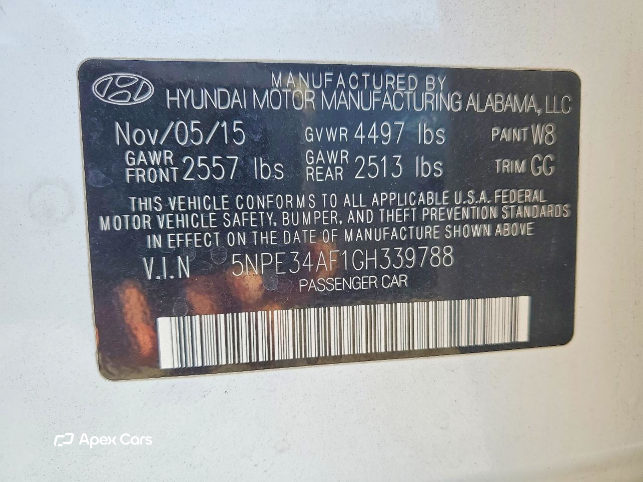Hyundai Sonata 2016