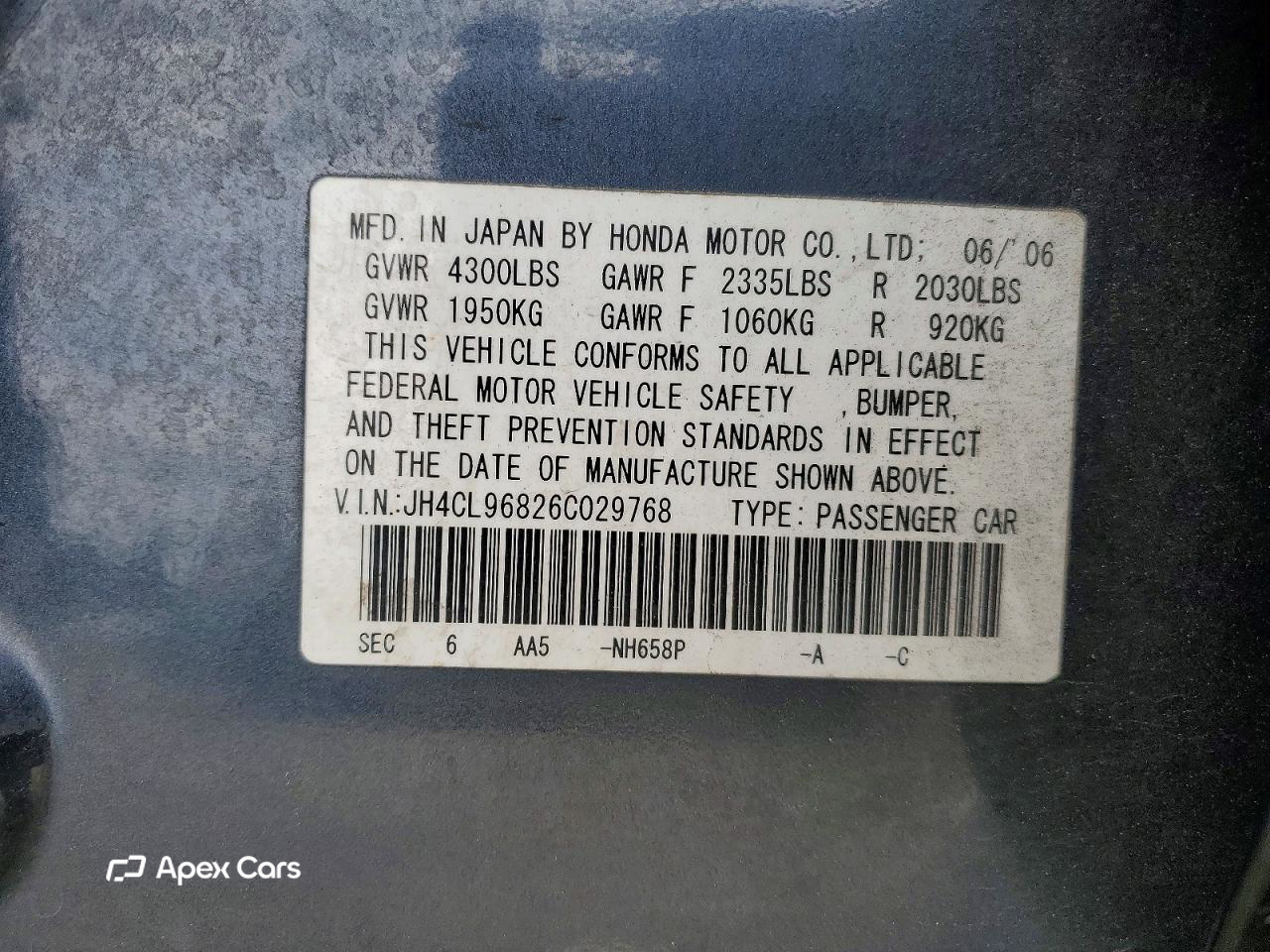 Acura TSX 2006