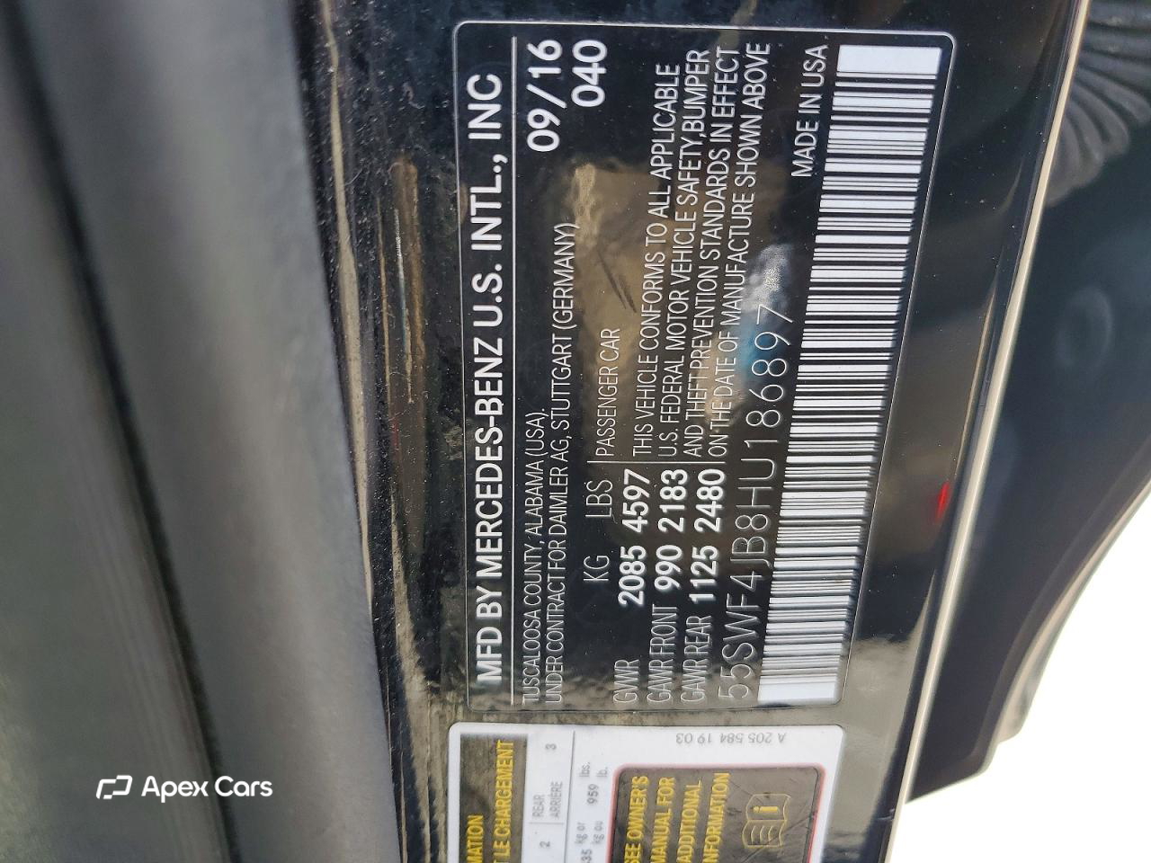 Mercedes-Benz C-klasse 2017