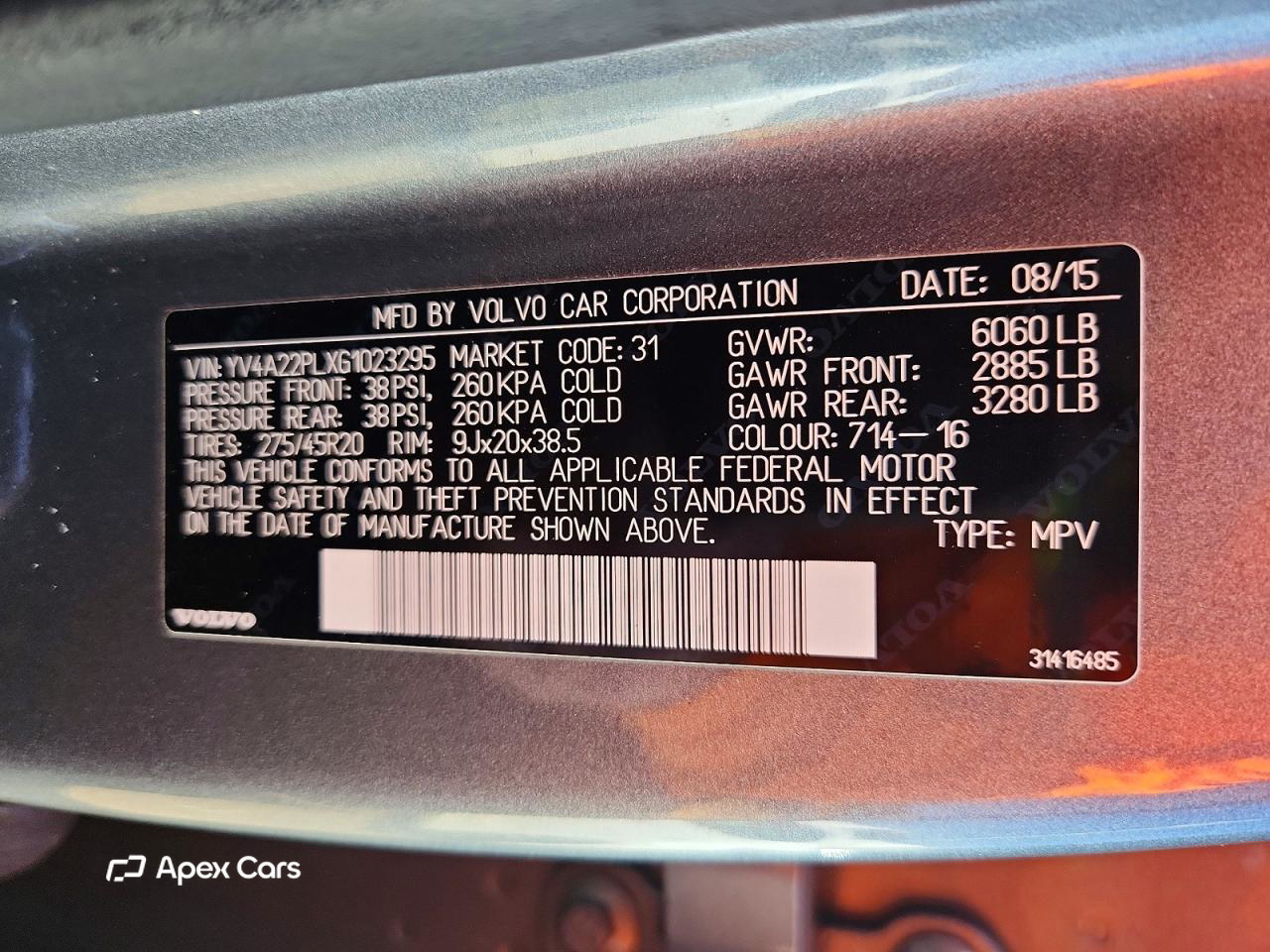 Volvo XC90 2016