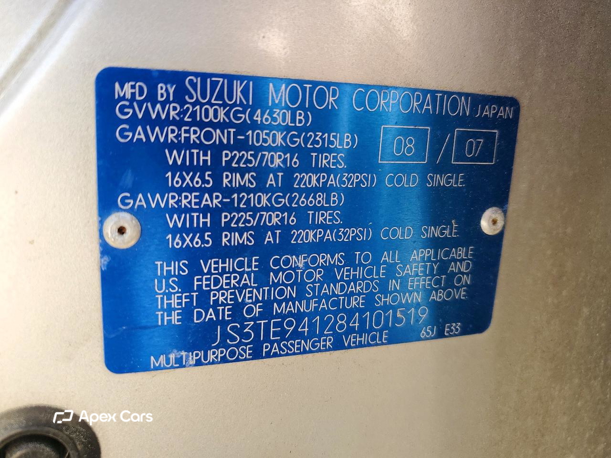 Suzuki Grand Vitara 2008