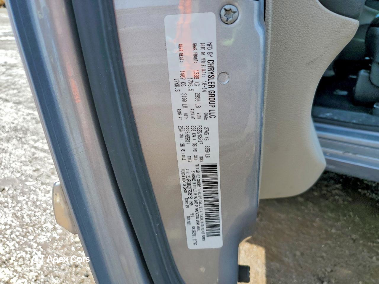 Chrysler Voyager 2015