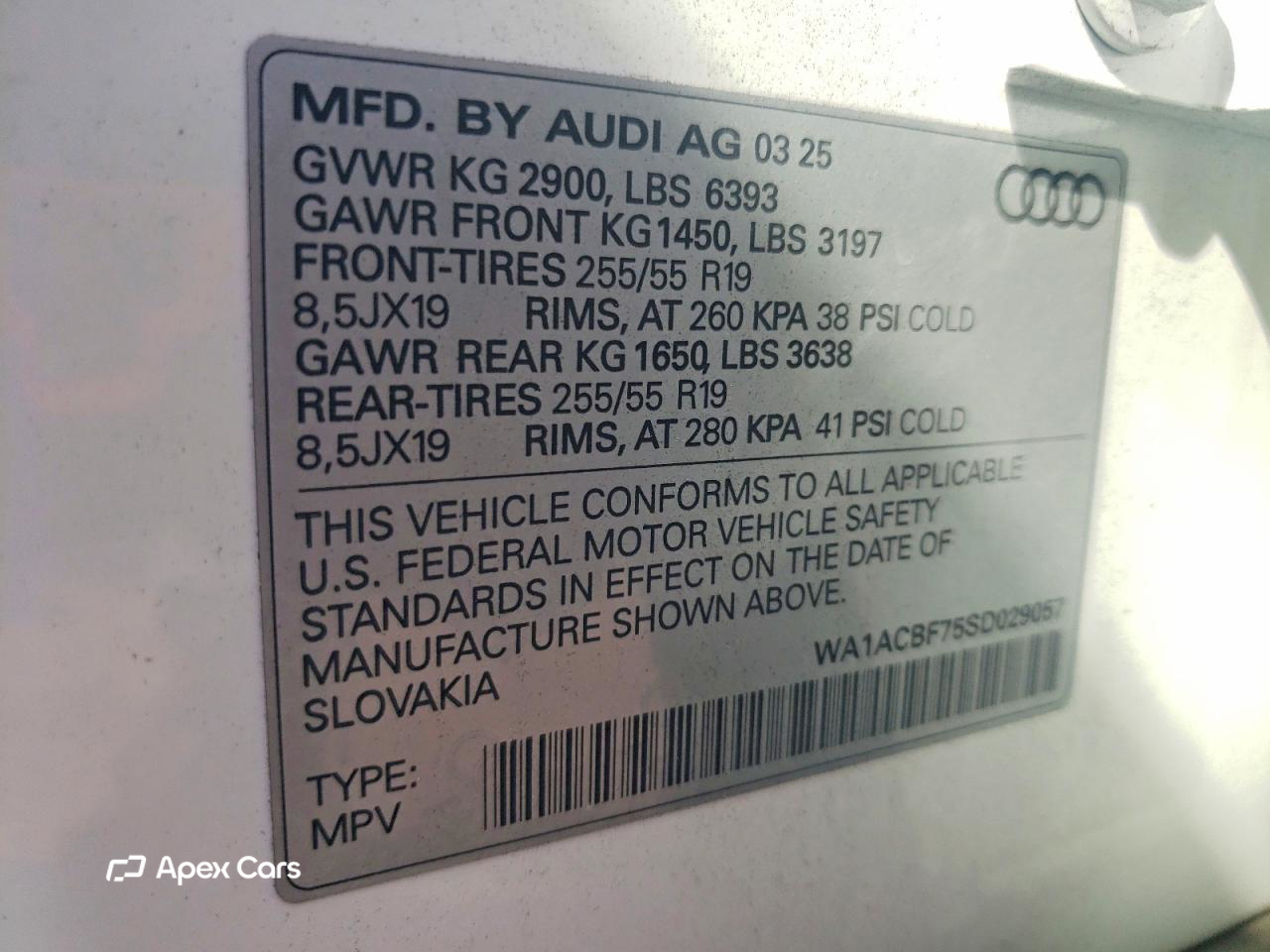 Audi Q7 2025