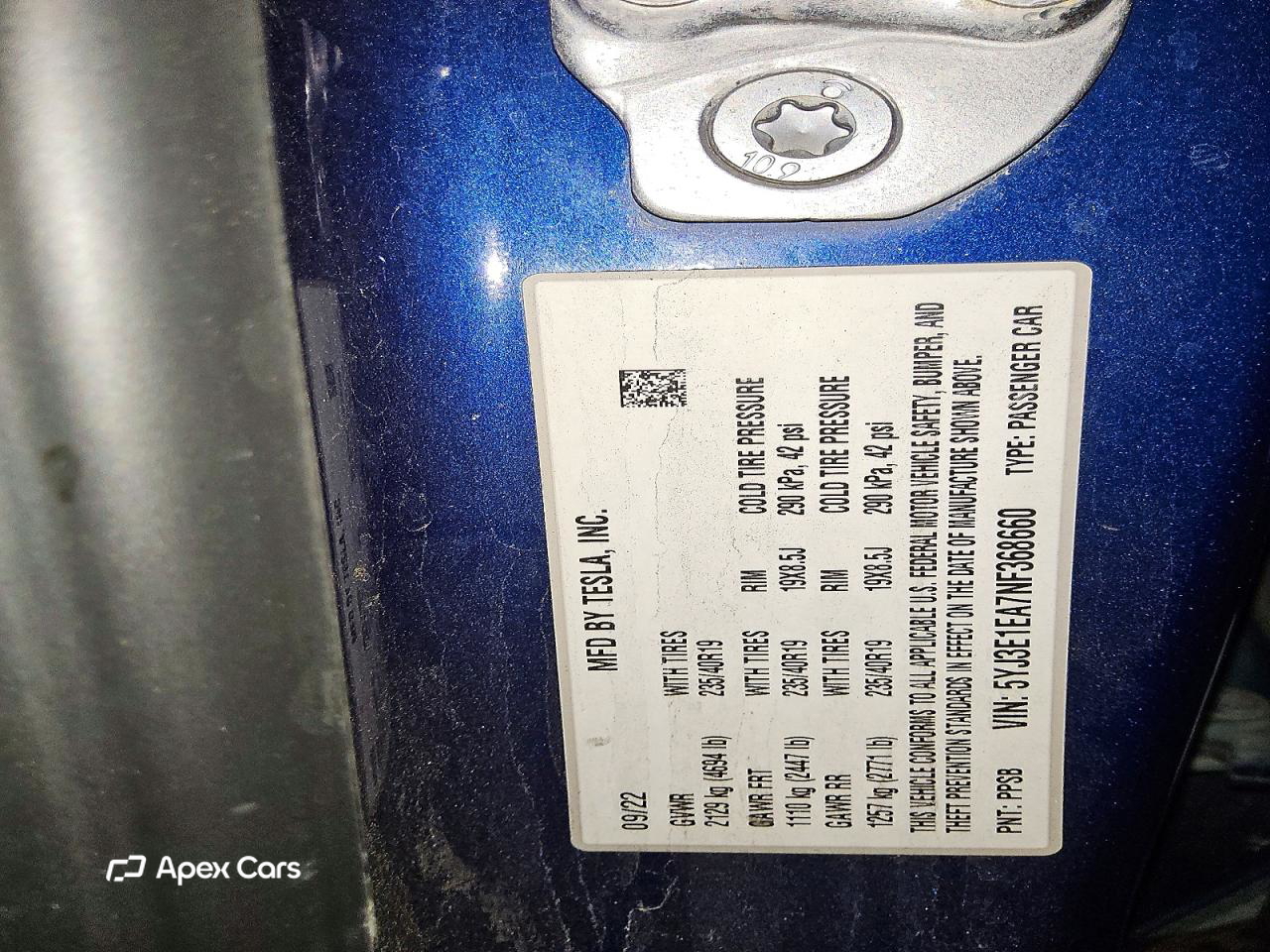 Tesla Model 3 2022