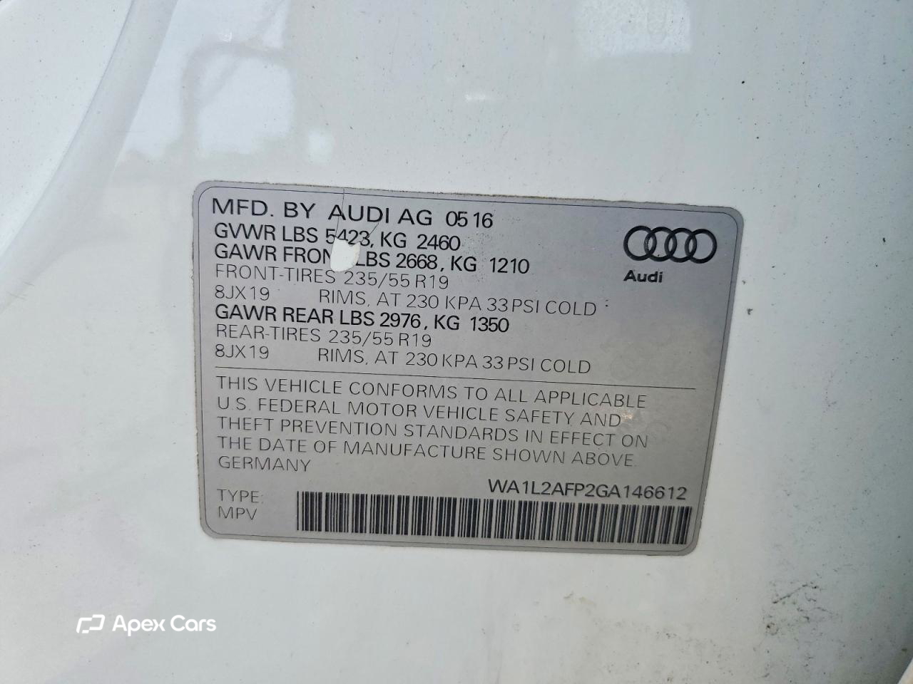 Audi Q5 2016