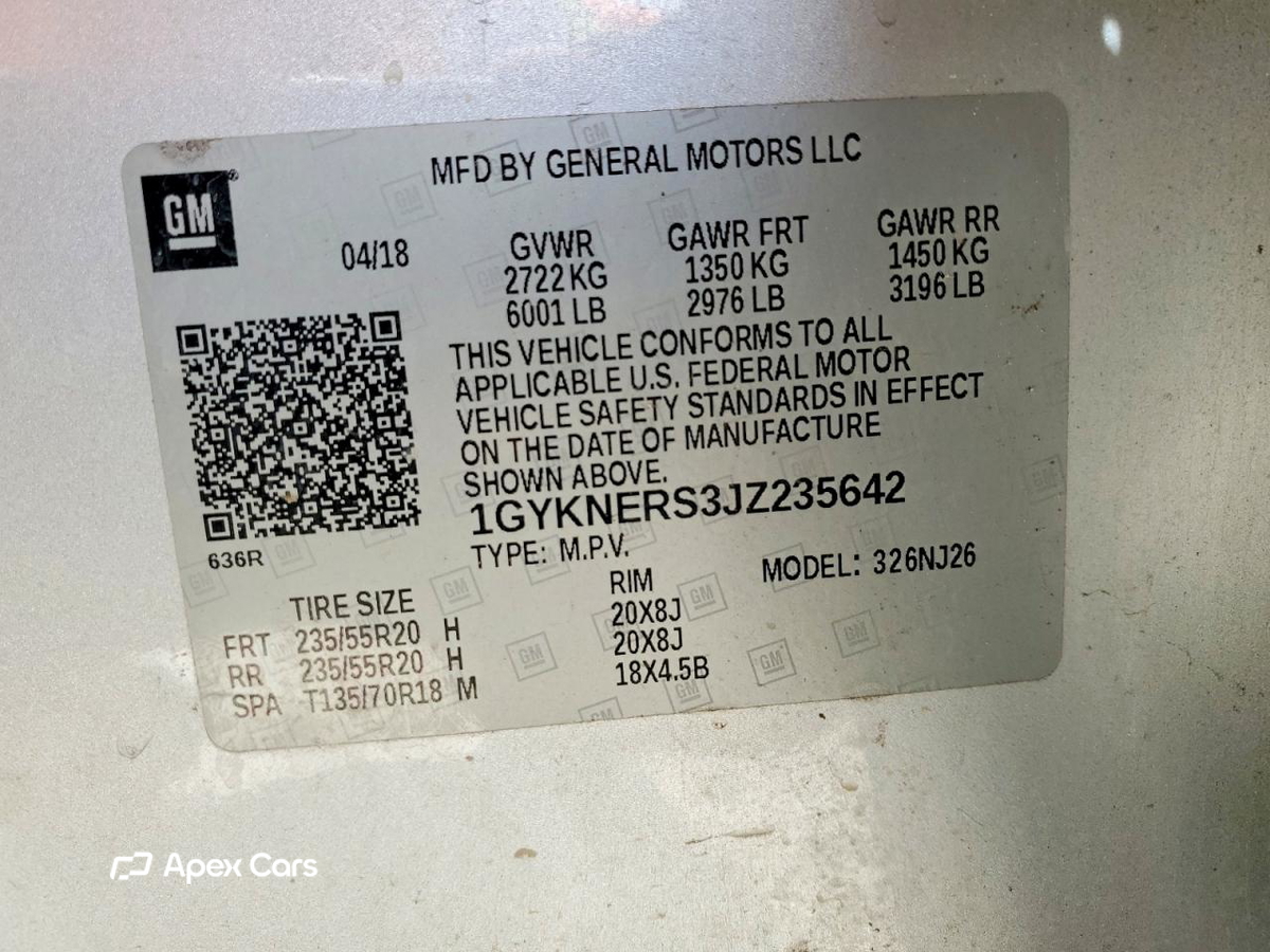 Cadillac XT5 2018
