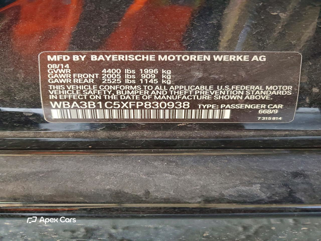 BMW Series 3 2015