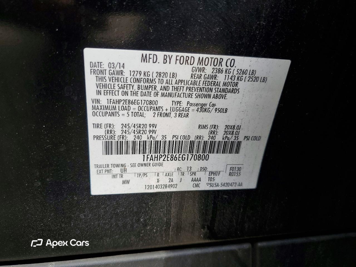 Ford Taurus 2014
