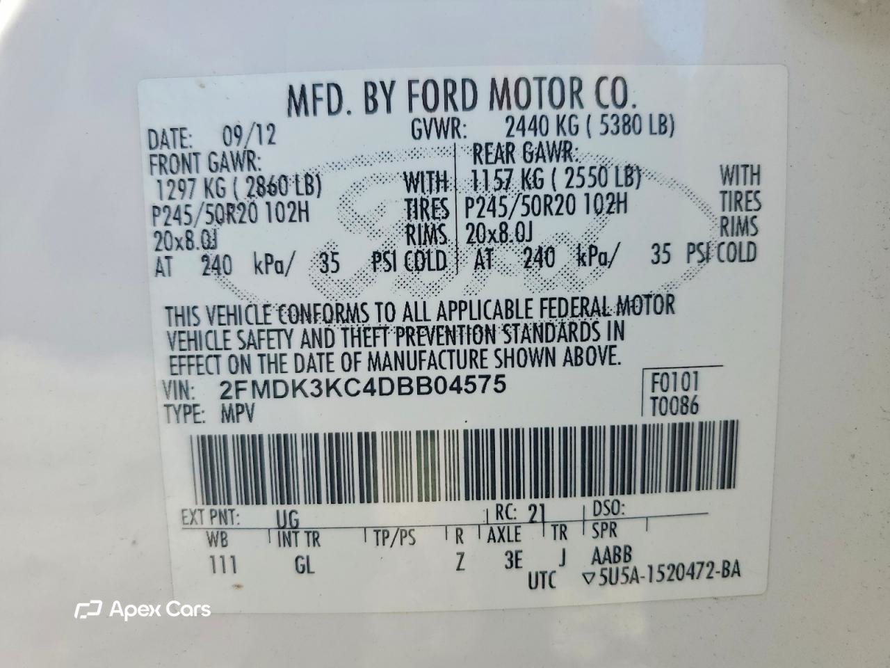 Ford Edge 2013