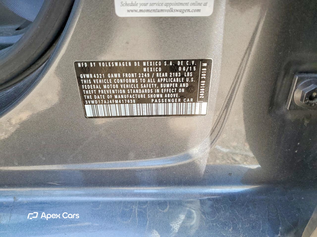 Volkswagen Jetta 2015