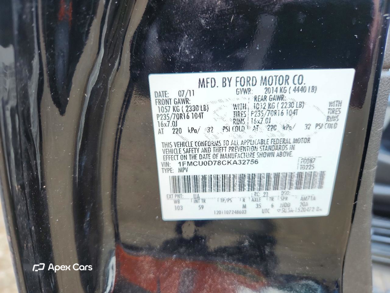Ford Escape 2012