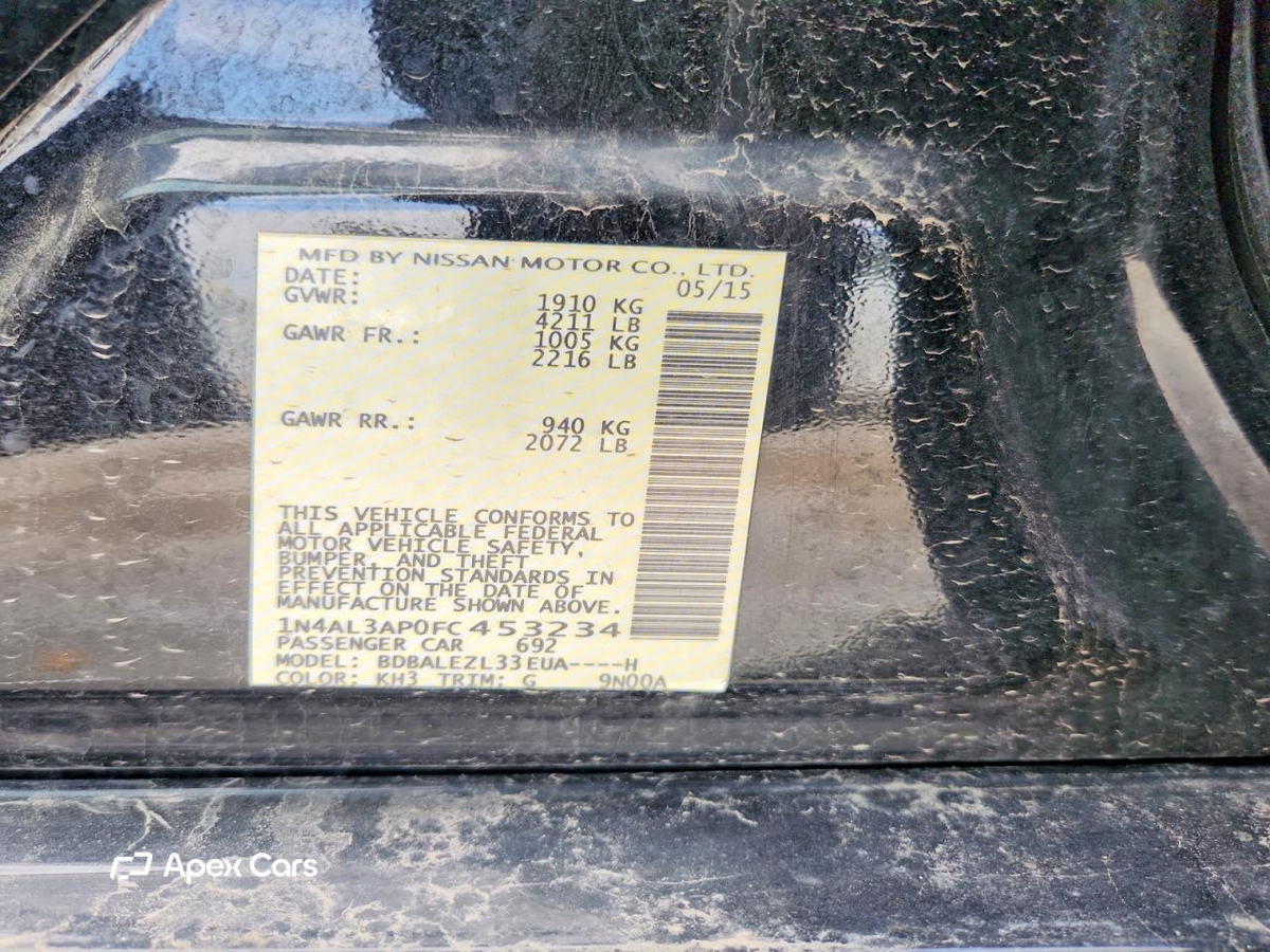 Nissan Altima 2015