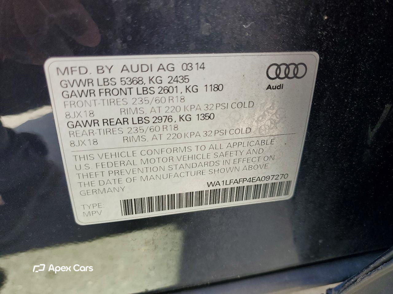 Audi Q5 2014