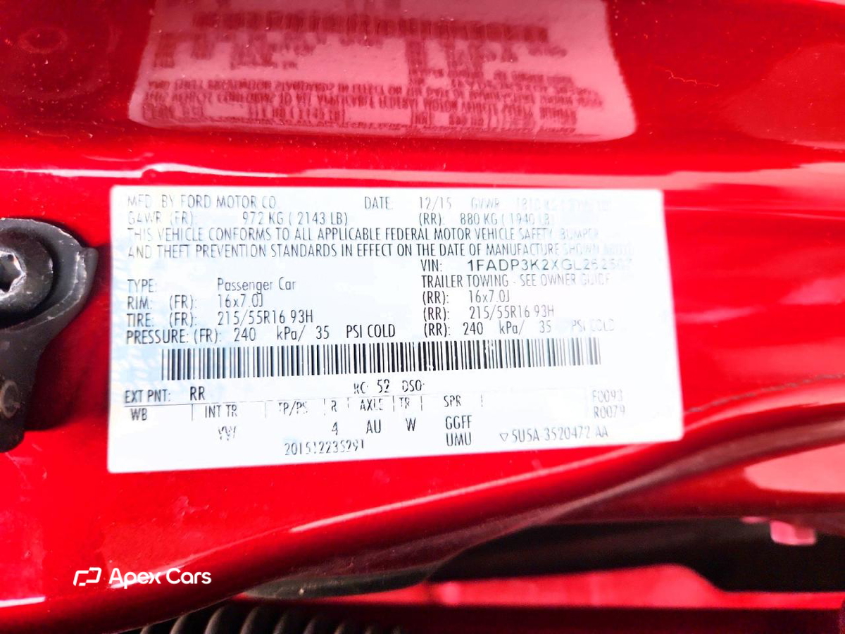 Ford Focus 2016
