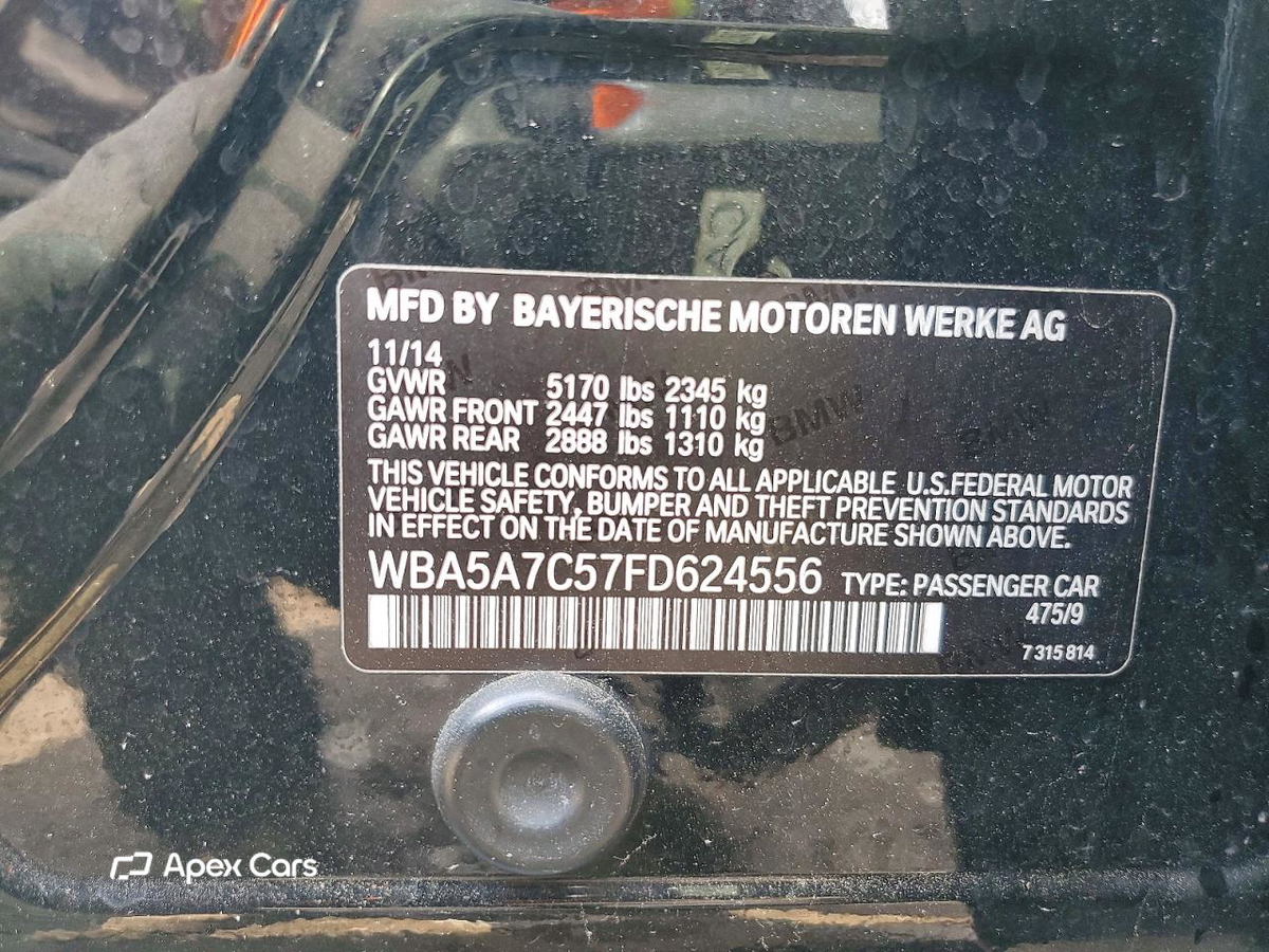 BMW Series 5 2015