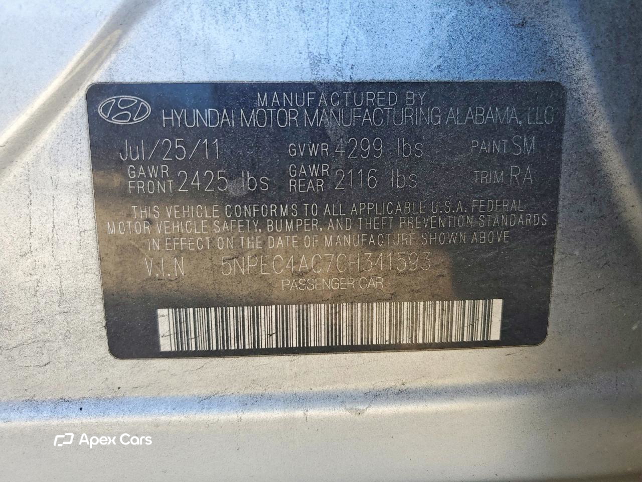Hyundai Sonata 2012