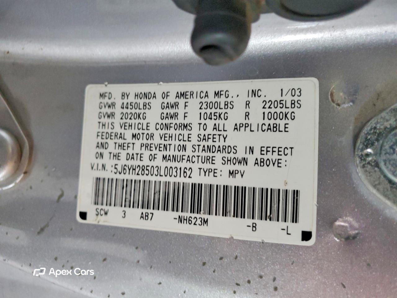 Honda Element 2003