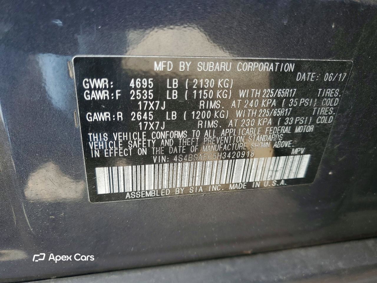 Subaru Outback 2017