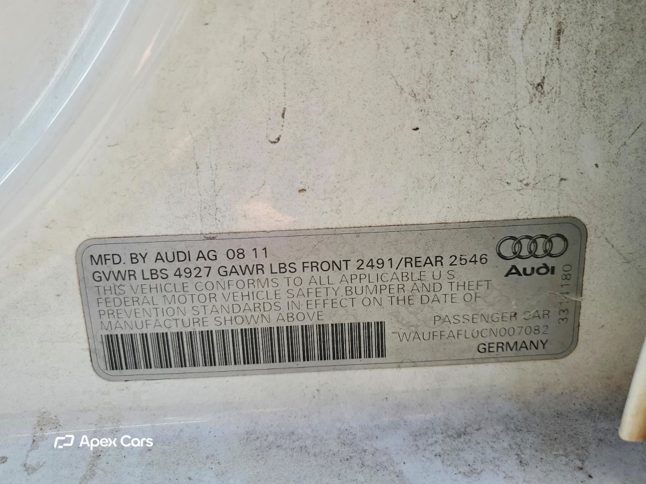 Audi A4 2012