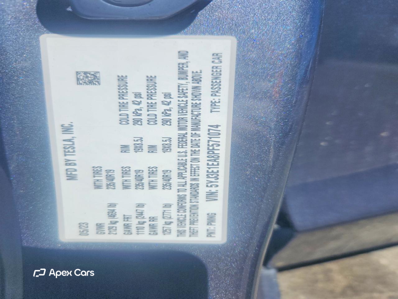 Tesla Model 3 2023