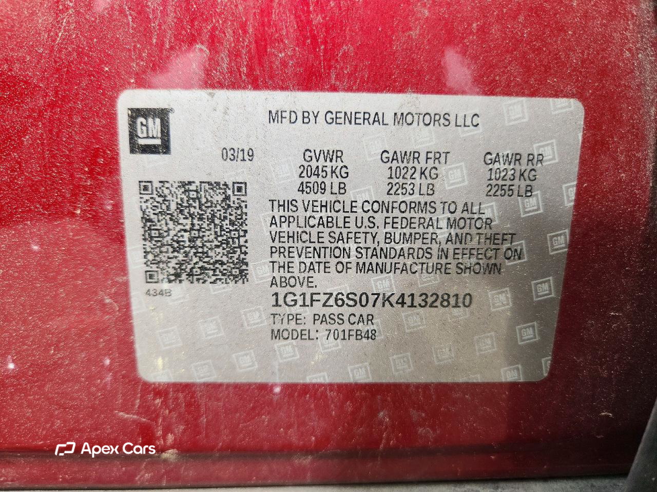 Chevrolet Bolt 2019