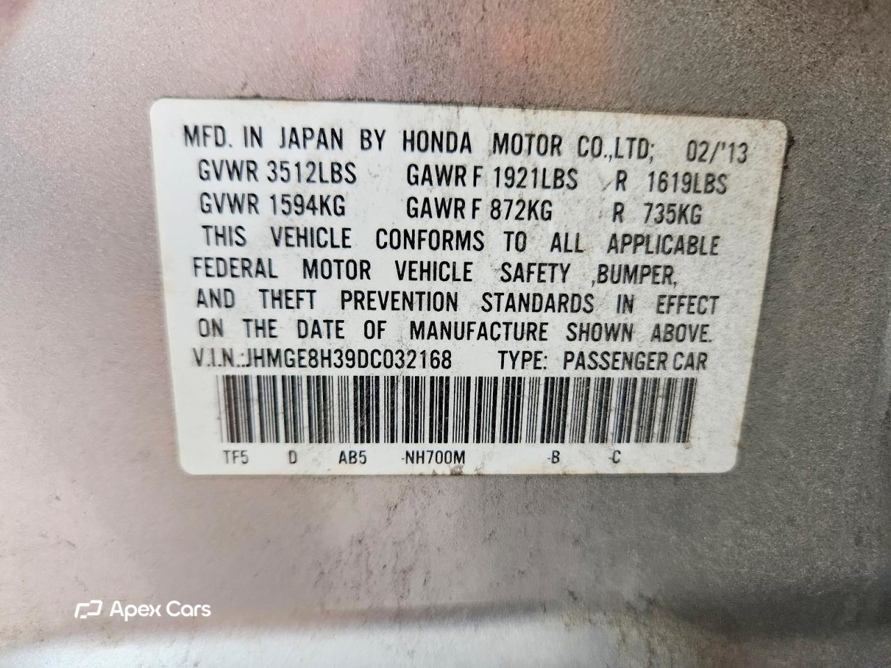 Honda Fit 2013