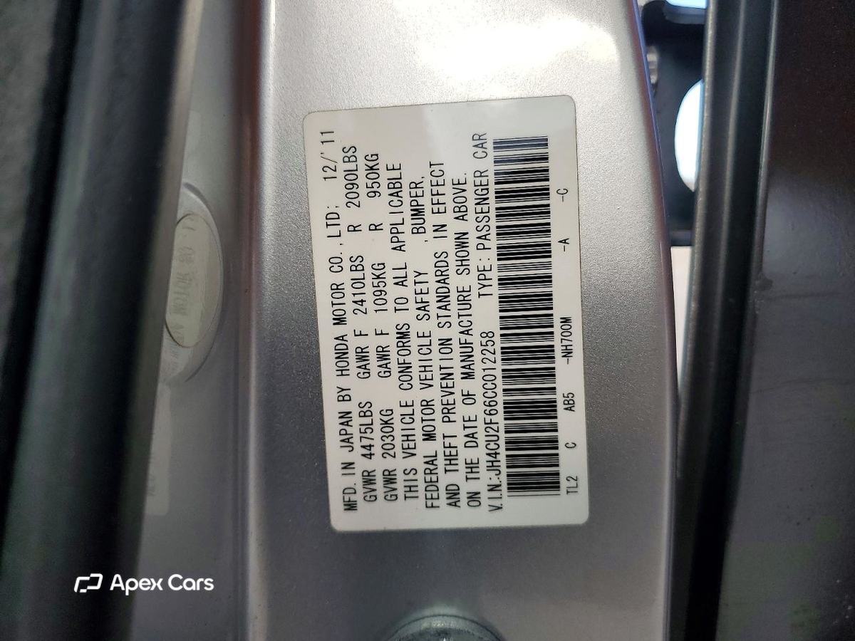 Acura TSX 2012